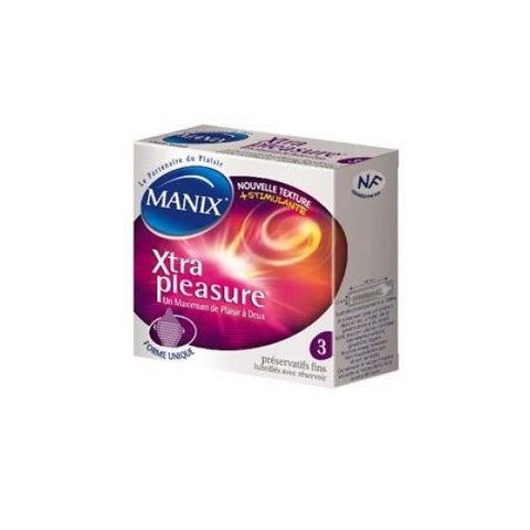 Manix xtra Pleasure 3 Préservatifs