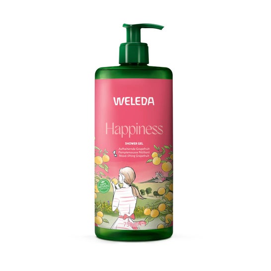 Weleda Bonheur Gel Douche Pamplemousse Pétillant 750 ml