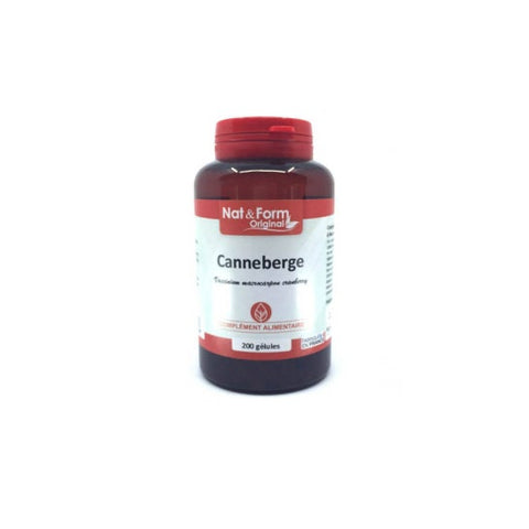 Nat&Form Cranberry 200 Kapseln