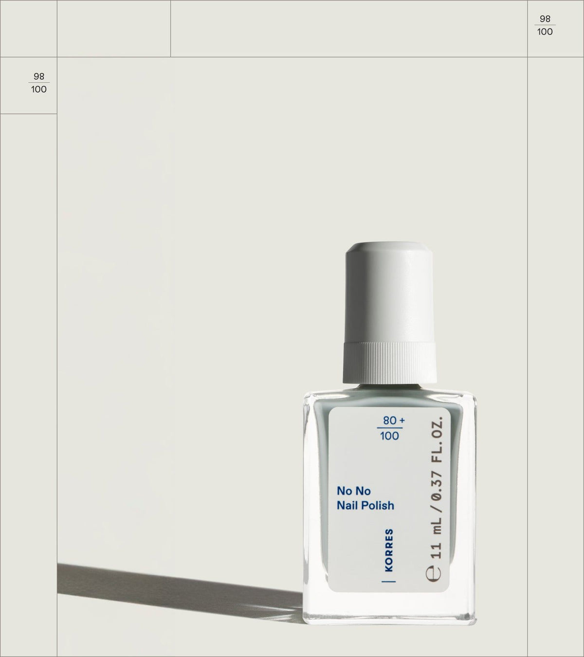 KORRES No No vernis à ongles Sage Green 85 (11 ml)