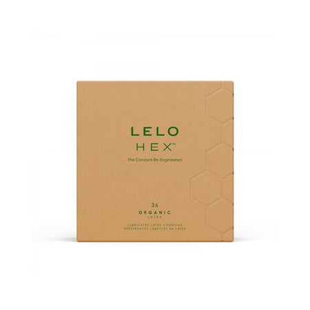 Lelo Hex Organic Latex 36 préservatifs lubrifiés en latex