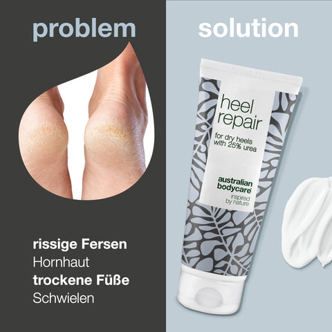 Australian Bodycare Anti-Hornhaut Creme mit 25 % Urea für rissige Fersen (100 ml)