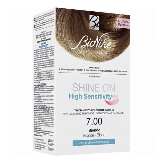 Bionike Shine On High Sensitivity Plus 7.00 Blond (1 unité)