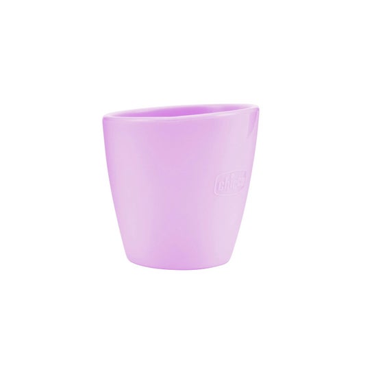Chicco Gobelet Silicone Rose 6M+ (1 pièce)