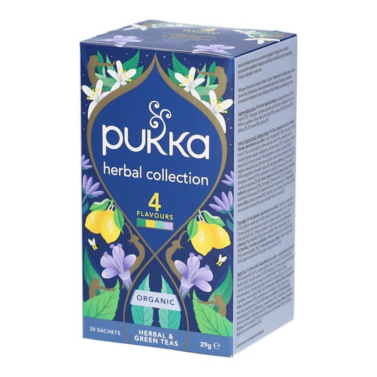 Pukka Herbal Collection 4 saveurs 20 sachets
