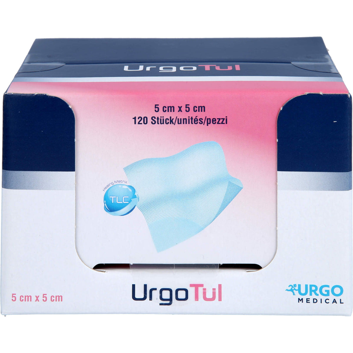 URGO UrgoTül 5x5 cm distributeur (120 pièces)