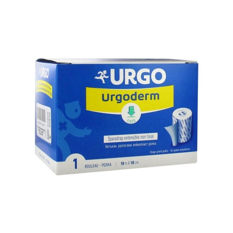 URGO Urgoderm Vlies-Pflaster elastisch 10 m x 10 cm (1 Stück)