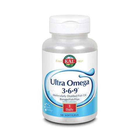 KAL Ultra Omega 3-6-9 50 Weichkapseln