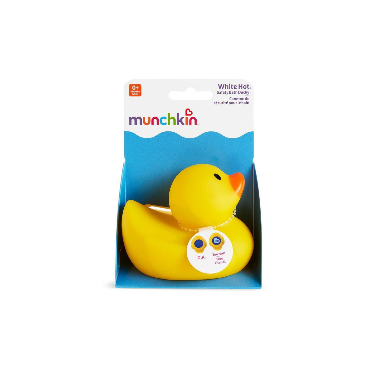 Munchkin Canard jouet de bain thermosensible +0M (1 unité)