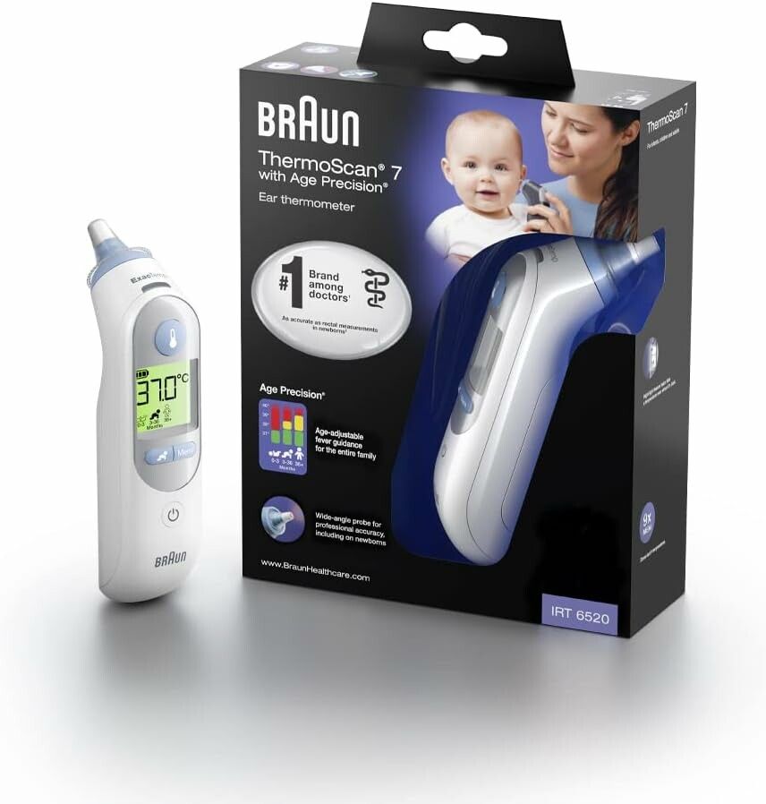 Braun ThermoScan 7 thermomètre auriculaire (1 pièce)