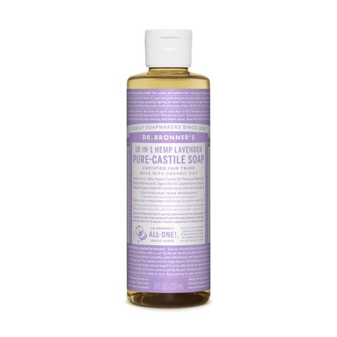 Dr. Bronner's Savon liquide lavande bio (240 ml)
