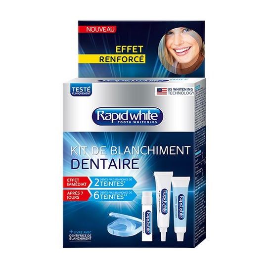 Rapid White kit blanchiment dentaire (6 unités)