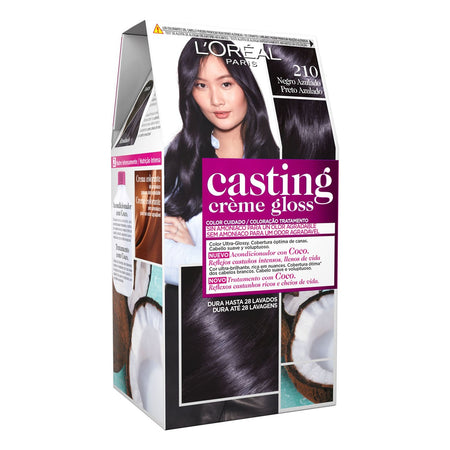 L'Oréal Casting Creme Gloss 210-Black Blue (1 unité)