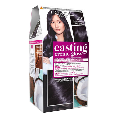 L'Oréal Casting Creme Gloss 210-Black Blue (1 unité)
