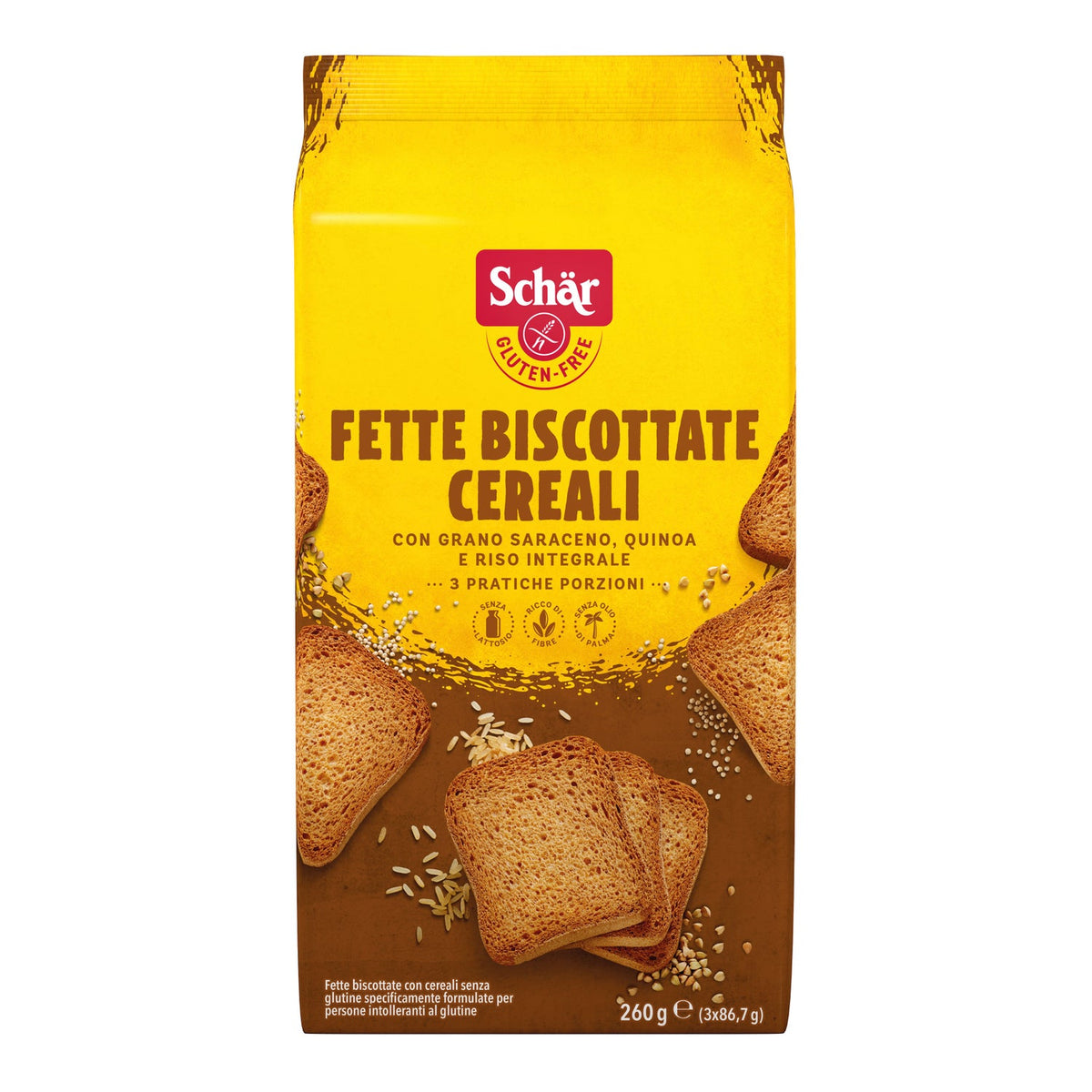 Schar Biscotes Céréales sans gluten (260 g)
