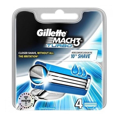 Gillette Pack Mach 3 Turbo 3 recharges (1 pièce)