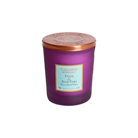 Collines de Provence Bougie parfumée Figue & Aloe Vera 180 g