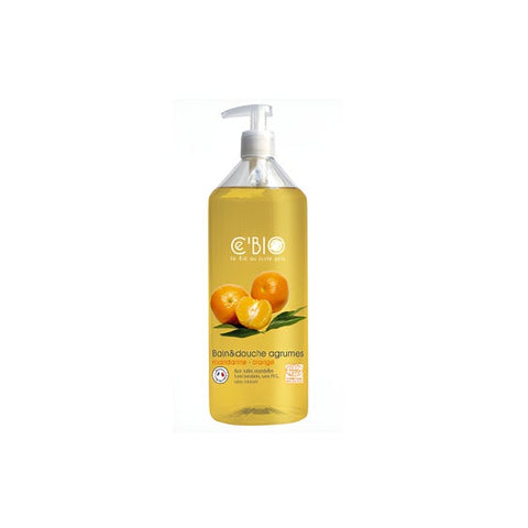 Ce'Bio Duschgel Zitrus Mandarine Orange 500ml