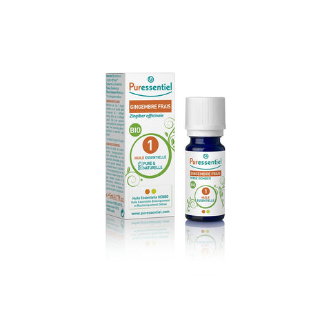 Puressentiel Huile Essentielle Bio gingembre 5ml