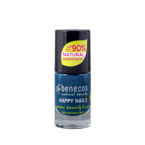 Benecos Vernis à ongles Bleu Nordic Blue (5 ml)