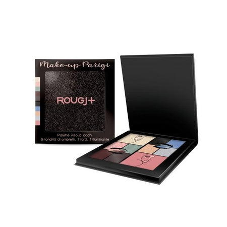 Rougj Palette Ombre Paupière 10 Couleur Paris 1 Unité