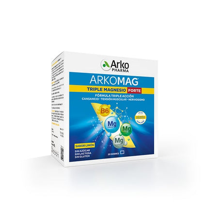 Arkopharma Arkomag Triple Magnésium Forte (20 sachets)