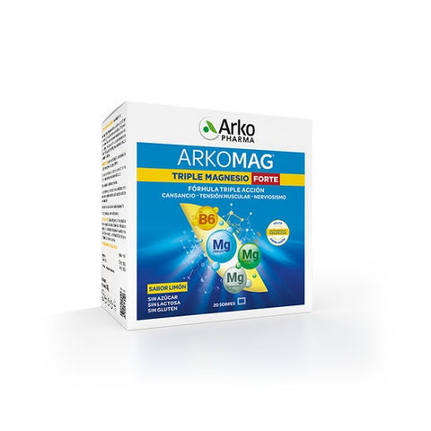 Arkopharma Arkomag Triple Magnésium Forte (20 sachets)