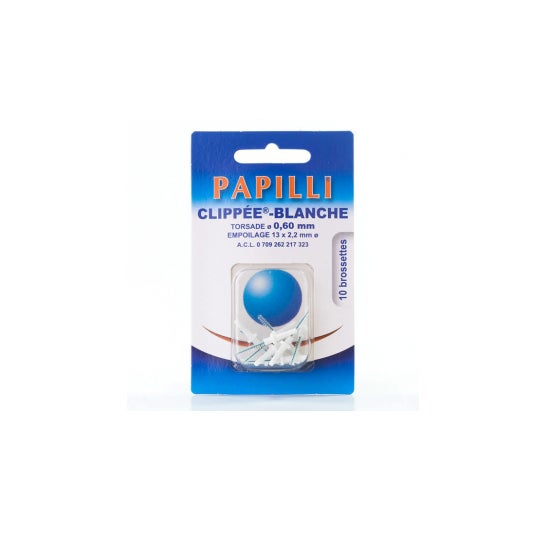 Papilli Clippee Br Bord 6,3 mm 10