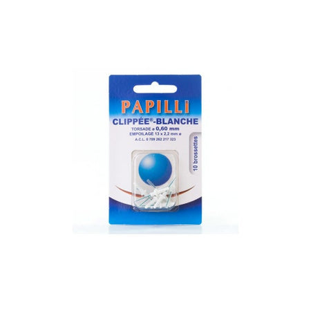 Papilli Clippee Br Bord 6,3 mm 10