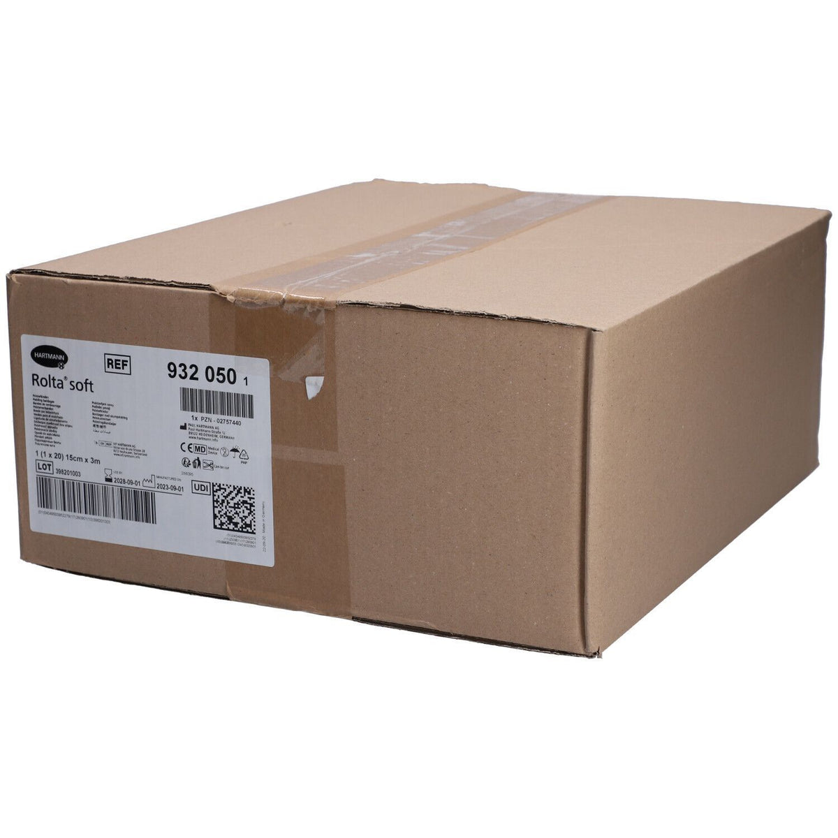 Rolta® soft bandes de ouate synthétique 3 m x 15 cm (20 pièces)