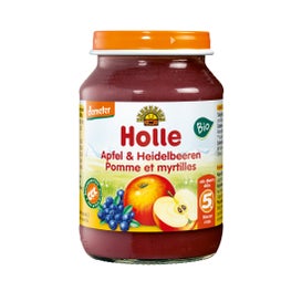 Holle Bio Baby Brei Apfel & Heidelbeere (190 g)