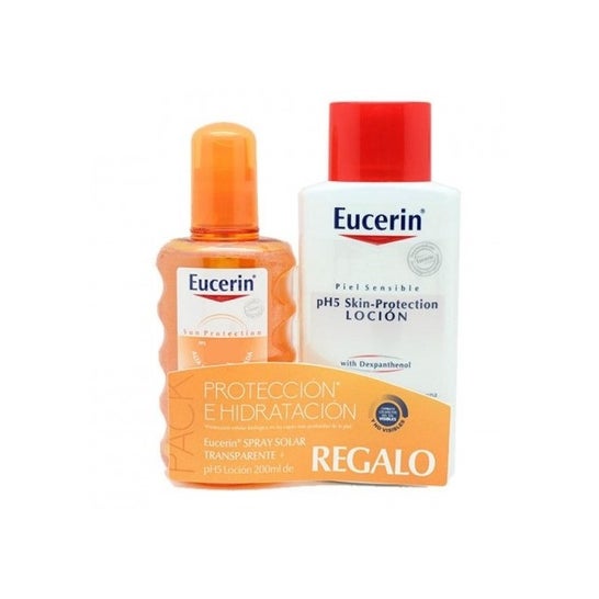 Eucerin Sun Transparent Spray SPF30 avec lotion PH5 (200 ml)
