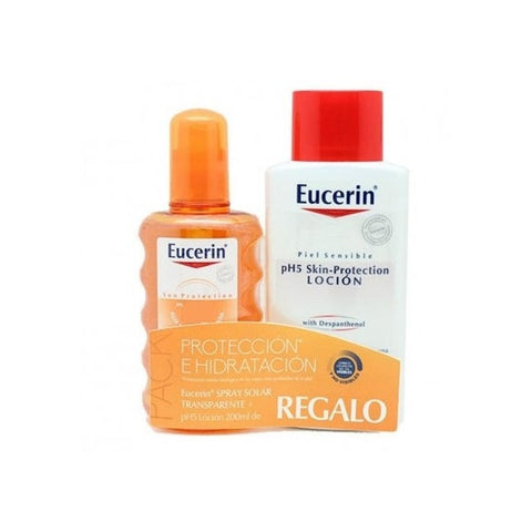 Eucerin Sun Transparent Spray SPF30 avec lotion PH5 (200 ml)