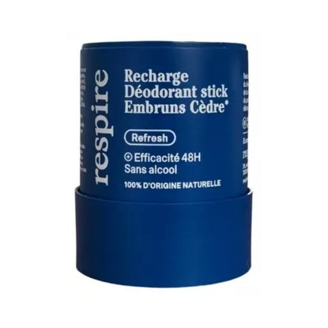 Respire Recharge Déodorant Stick Embruns Cèdre (50 g)