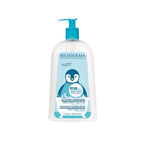 Bioderma Abcderm Cold Cream Crème Lavante 1L