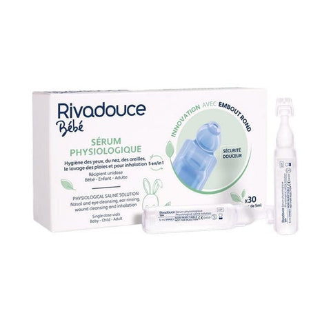 Rivadouce Bébé Sérum Physiologique 30x5ml