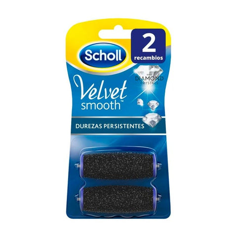 Scholl Velvet Smooth Pedi Ersatzrollen extra stark (2 Stück)