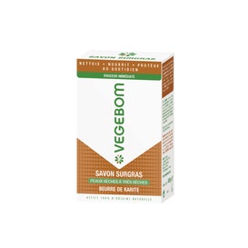 Vegebom überfettete Seife im Stück (100 g)