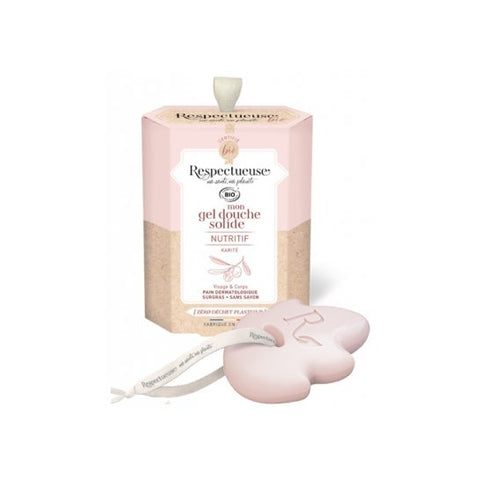 Respektvolles festes, nährendes Duschgel (75 g)