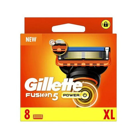 Gillette Fusion 5 Power Ersatzklingen (8 Stück)