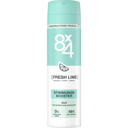 8x4 women Spray déodorant No.7 Fresh Lime (150 ml)