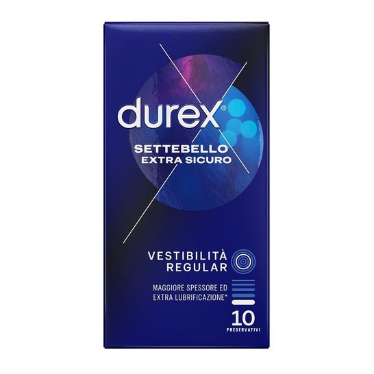 Durex Settebello préservatif Extra Safe (10 pièces)