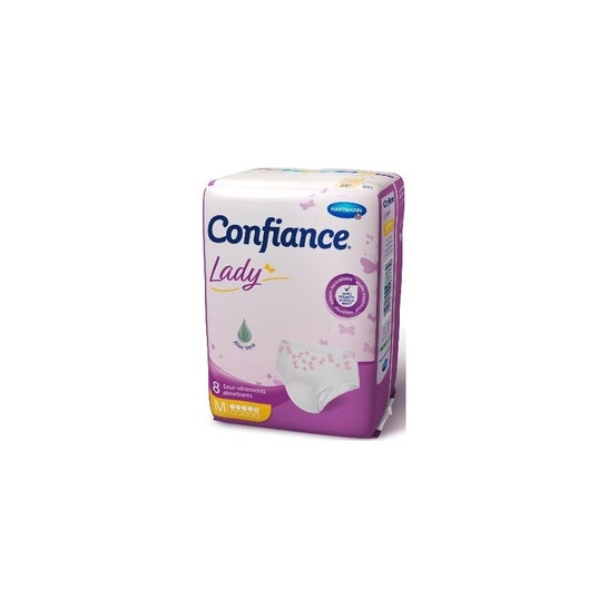 Confiance Slip absorbant 5G taille M (sachet de 8)