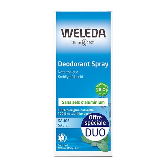 Weleda Sauge Déodorant 2x100ml