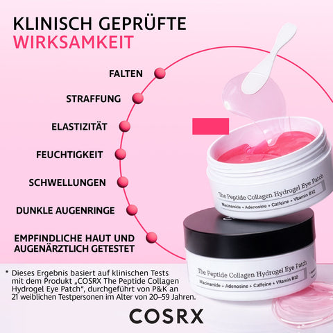 COSRX Pink Peptide Collagen Hydrogel Eye Patch (85 g)