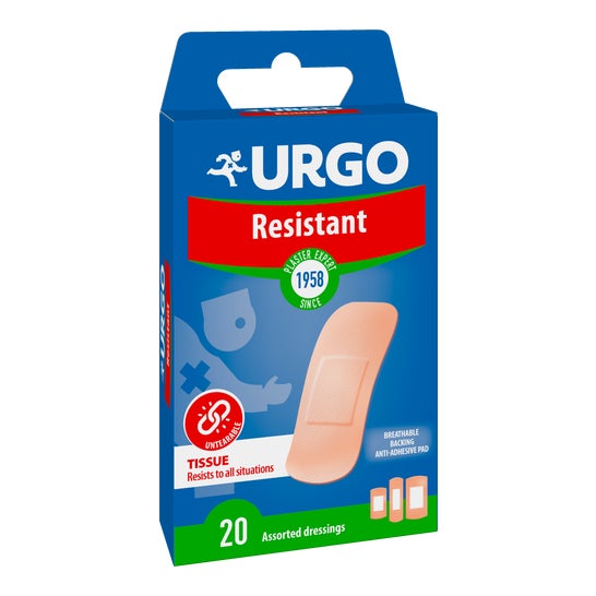 Urgo Resistente pansements assortis (20 pièces)