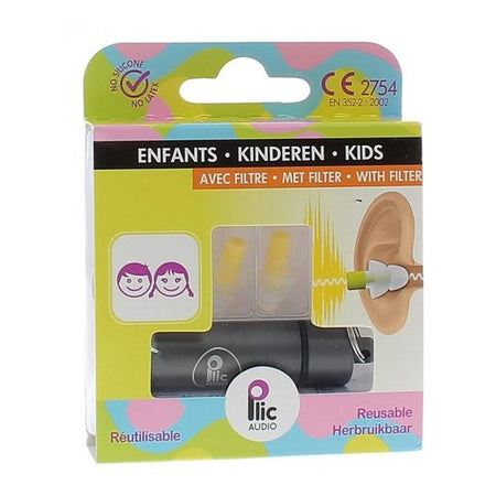 Plic Audio Bouchons Oreilles Sélectifs Enfants 1 Paire
