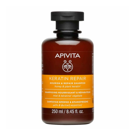 Apivita Keratin Repair Shampooing Nutritif Réparateur 250 ml