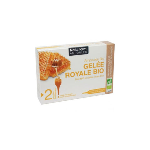 Nat&Form Bio Gelee Royale Ampullen 20x10ml