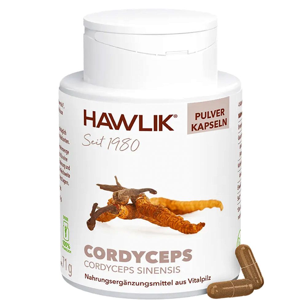 Hawlik Cordyceps poudre en gélules (120 gélules)